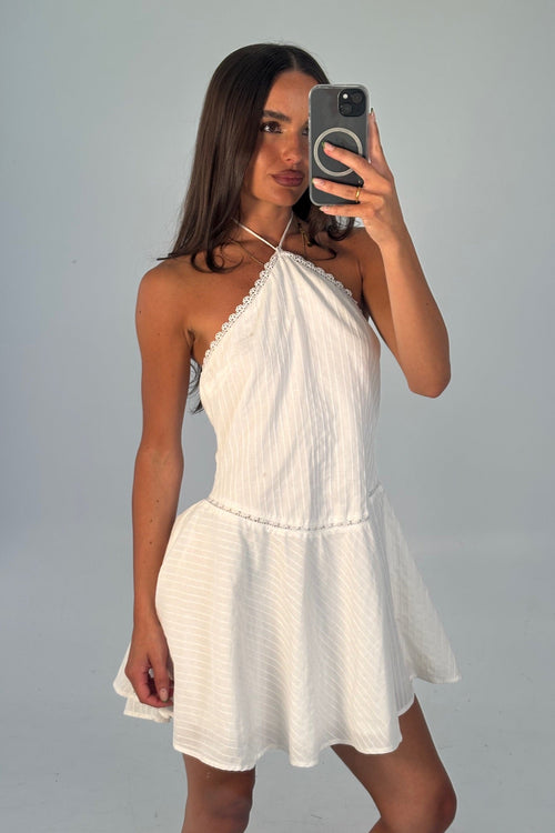 Abia Mini Dress White