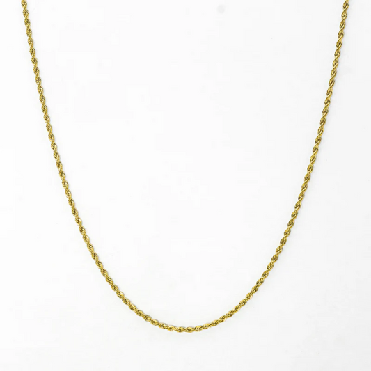 ROPE 2MM GOLD CHAIN