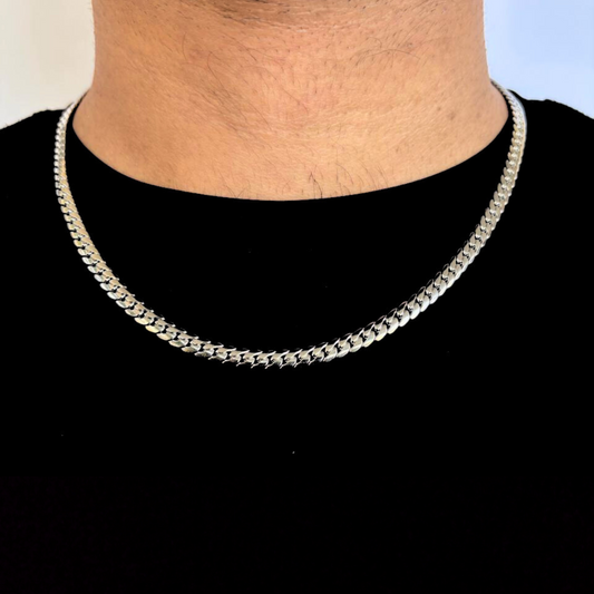 Cuban link chain necklace